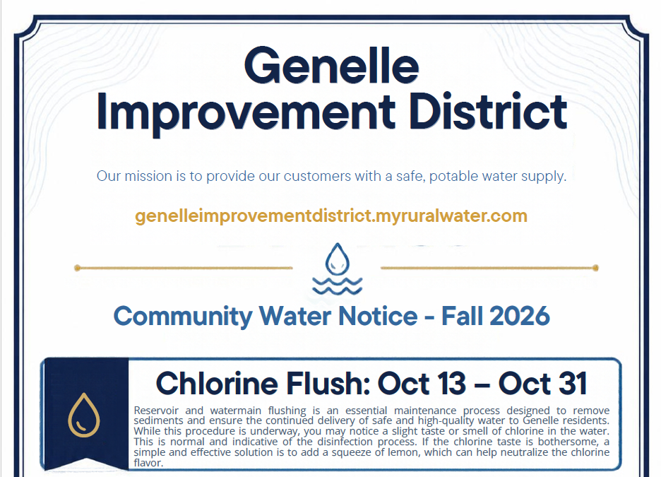 Chlorine Flush